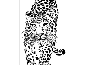 Leopard Stencil
